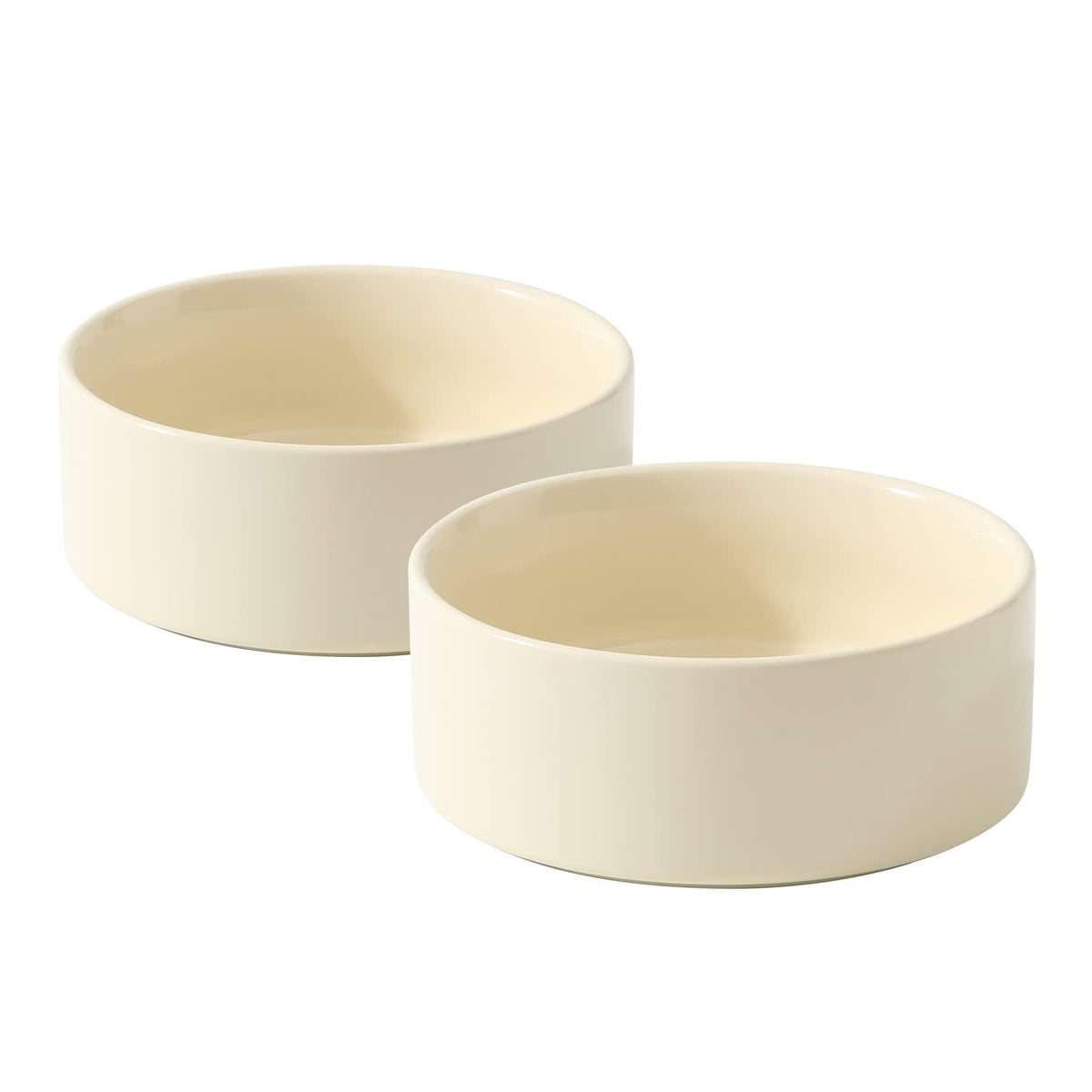 Havniva Cat Bowls Set of Two, 5.1” Ceramic Cat Food Bowls, Cat Water Bowl