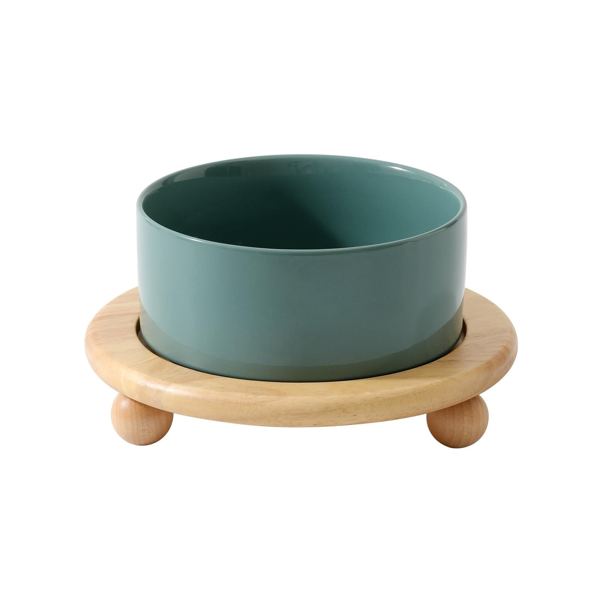 Havniva Cat Bowls Set of Two, 5.1” Ceramic Cat Food Bowls, Cat Water Bowl