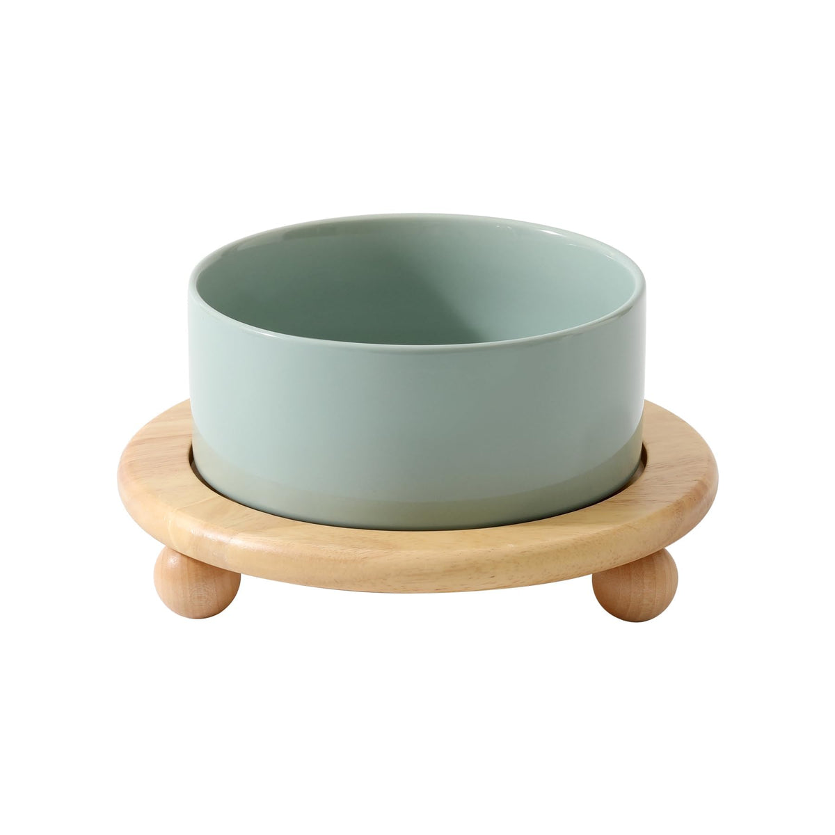 Havniva Cat Bowls Set of Two, 5.1” Ceramic Cat Food Bowls, Cat Water Bowl