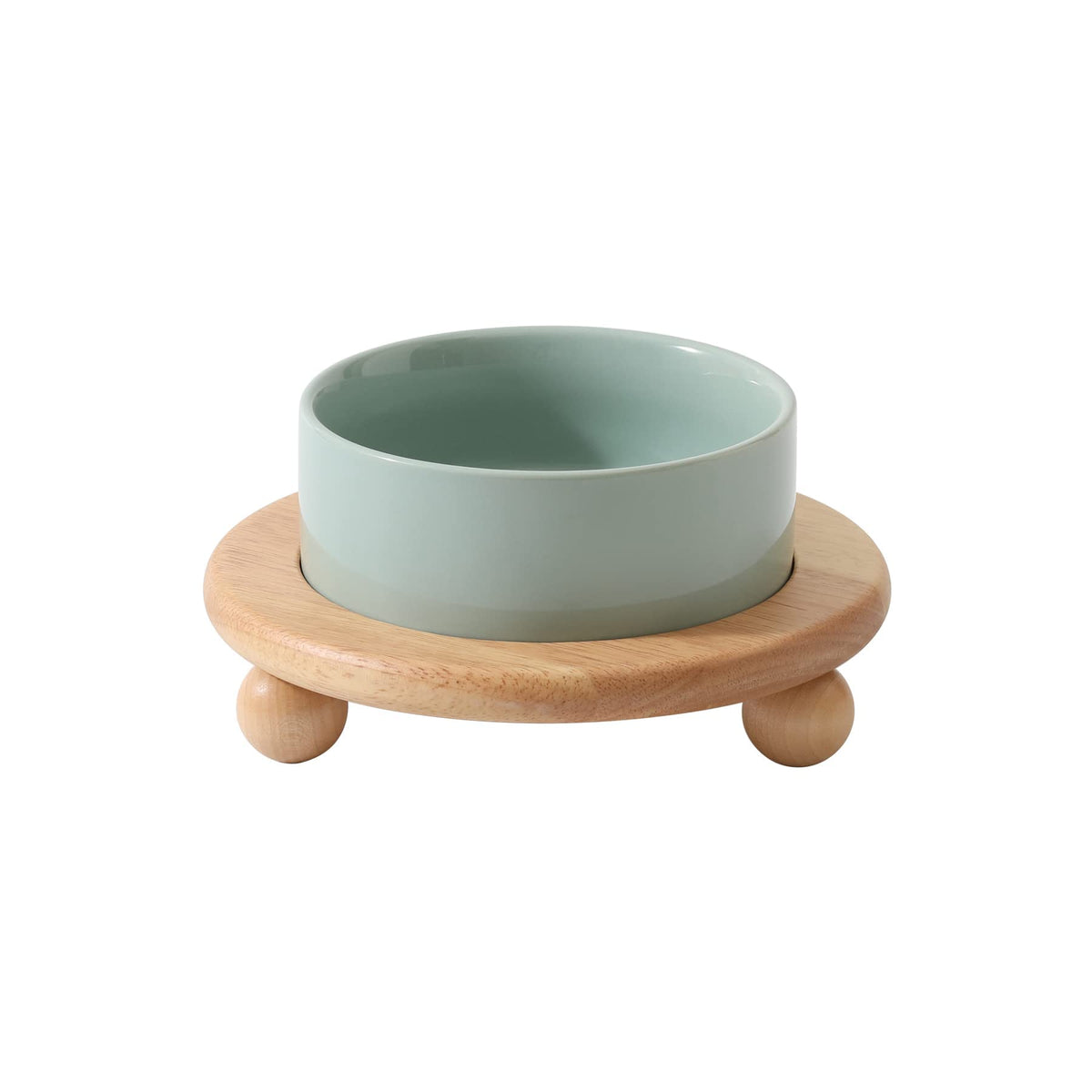 Havniva Cat Bowls Set of Two, 5.1” Ceramic Cat Food Bowls, Cat Water Bowl