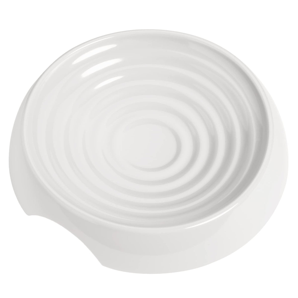 CatGuru Cat Bowls, Whisker Friendly Food Bowl for Indoor Cats, Reliefs Whisker Fatigue, Wide Kitten Dish, Non Slip Pet Dishes, Shallow Pet Plates (Marshmallow, (Pack of 2))