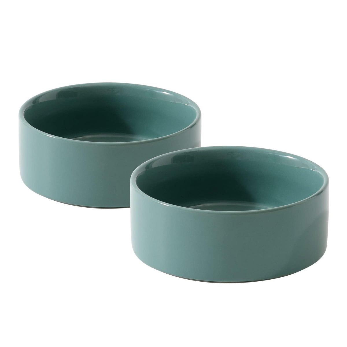Havniva Cat Bowls Set of Two, 5.1” Ceramic Cat Food Bowls, Cat Water Bowl