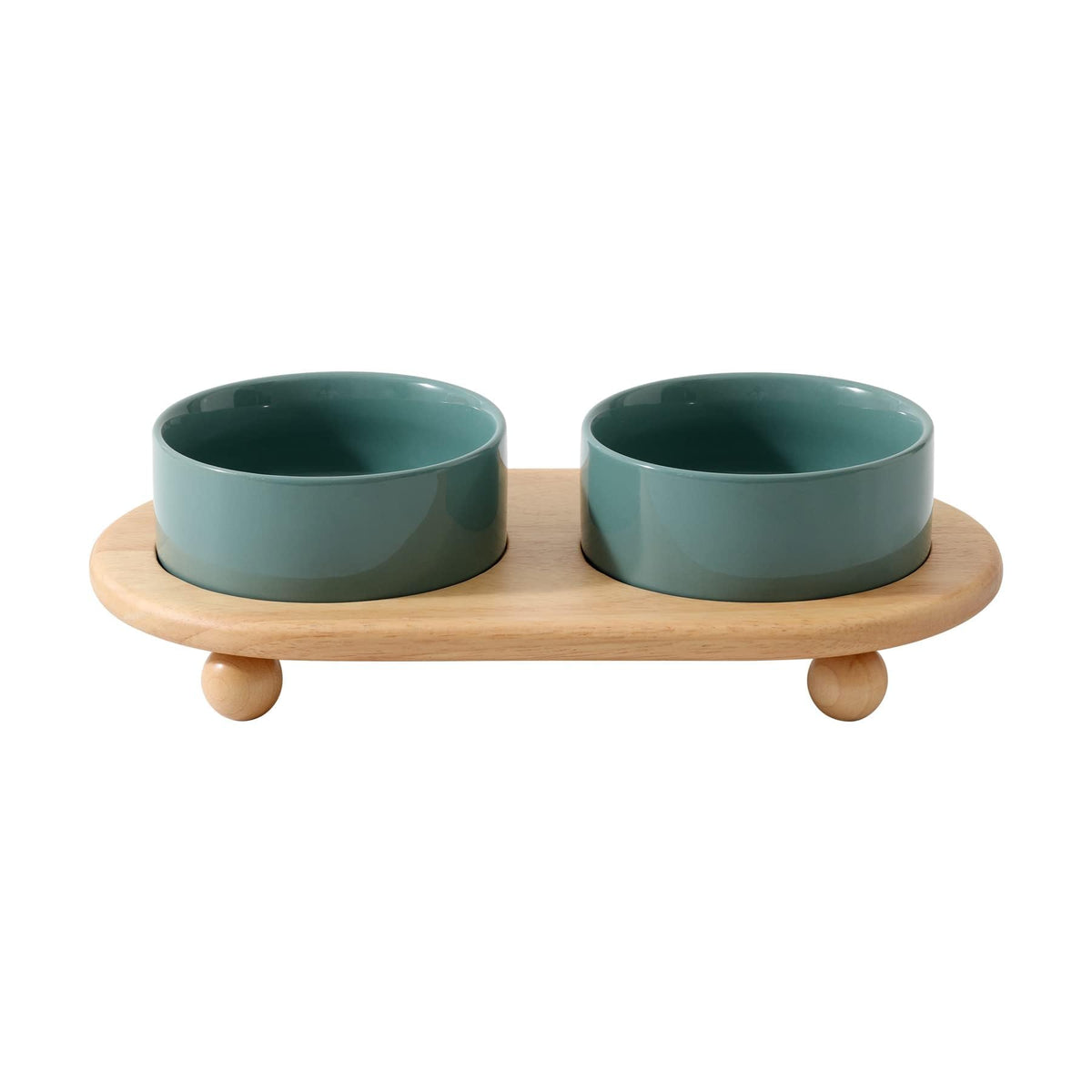 Havniva Cat Bowls Set of Two, 5.1” Ceramic Cat Food Bowls, Cat Water Bowl