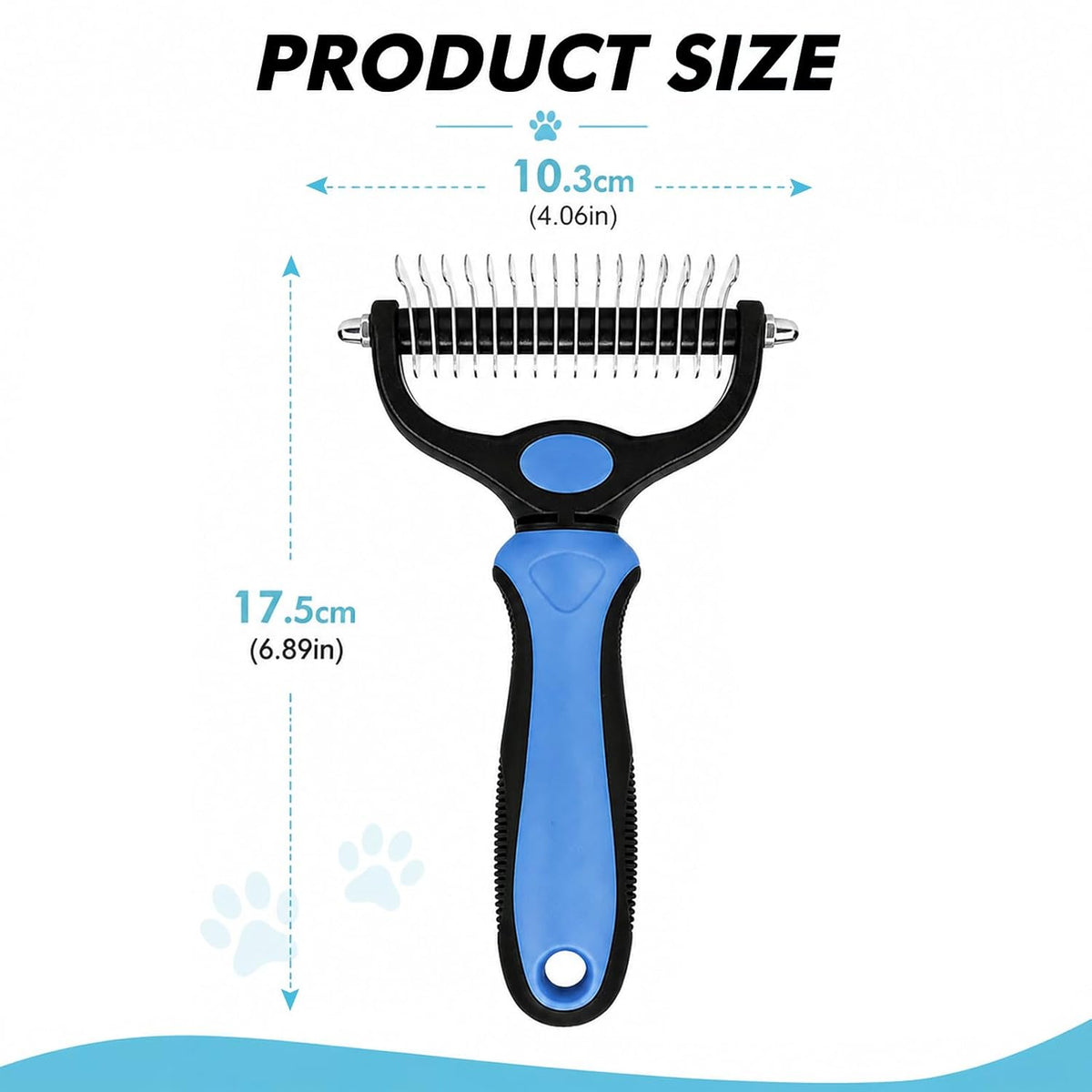 Pet Grooming Combo for Detangling Long Matted Fur Dogs & Cats