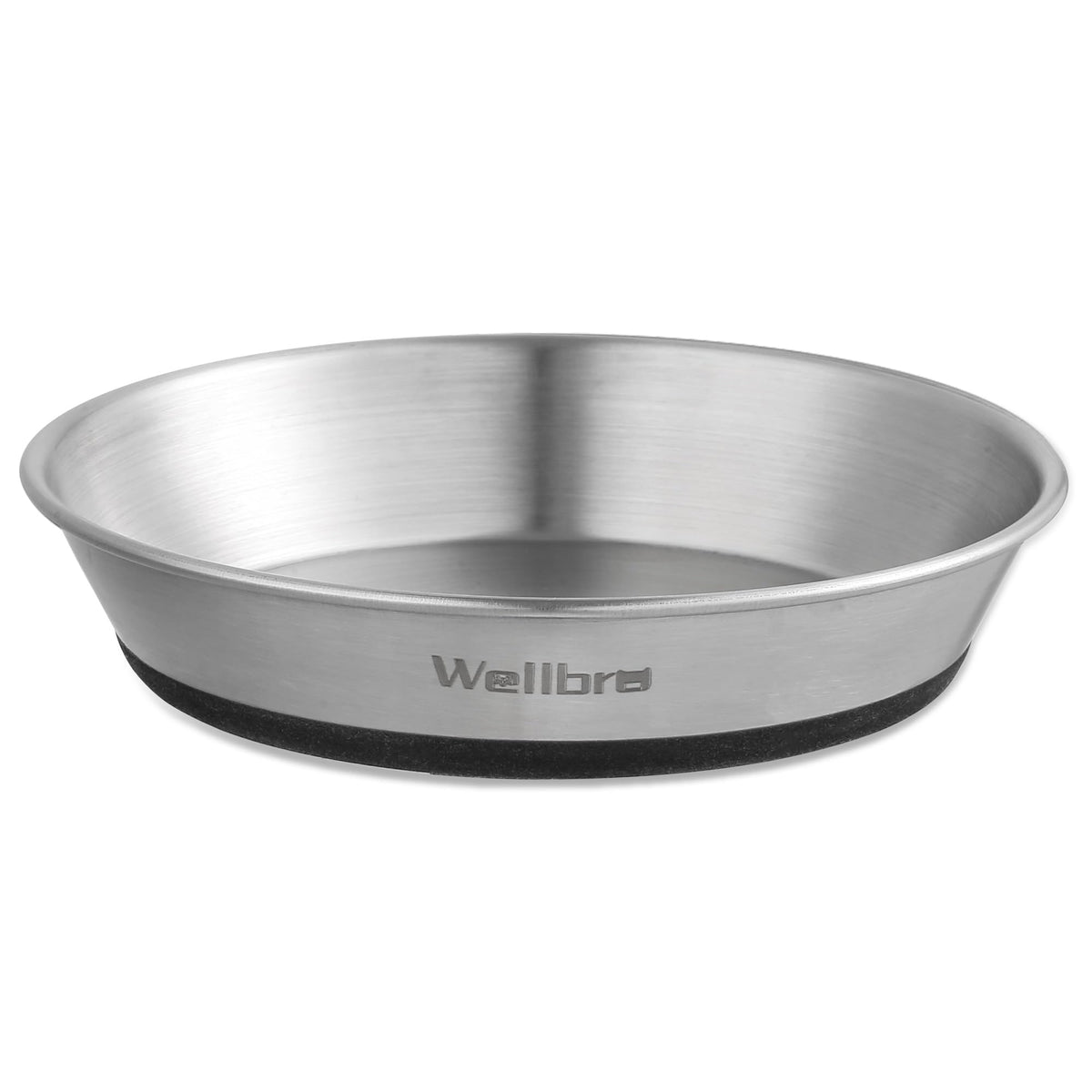 Cat Bowls, 304 Stainless Steel Non-Slip Wide Shallow, 4 Pack