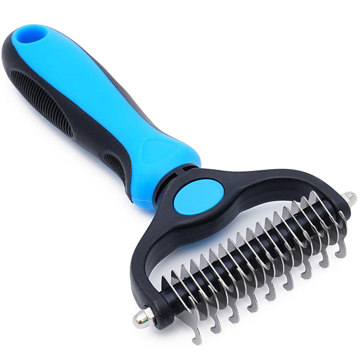 Dog Grooming Rake, Dog Brush for Shedding for Dogs and Cats