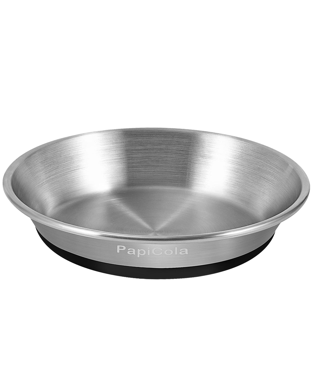 Stainless Steel Cat Bowl 1PC, Non-Slip cat Food Dish, Metal Cat Bowl
