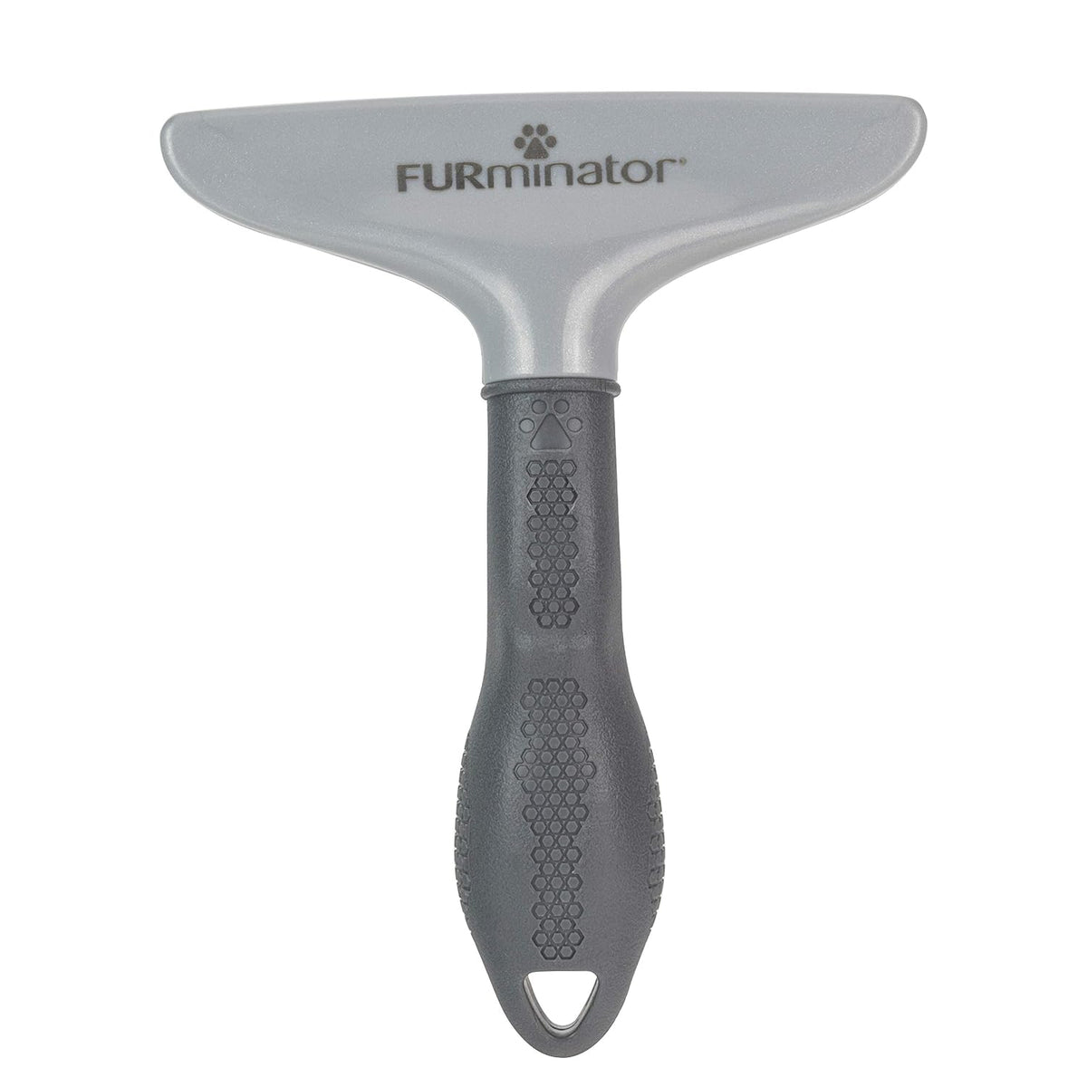 FURminator Grooming Rake Tool for Dogs & Cats With Thick Coats