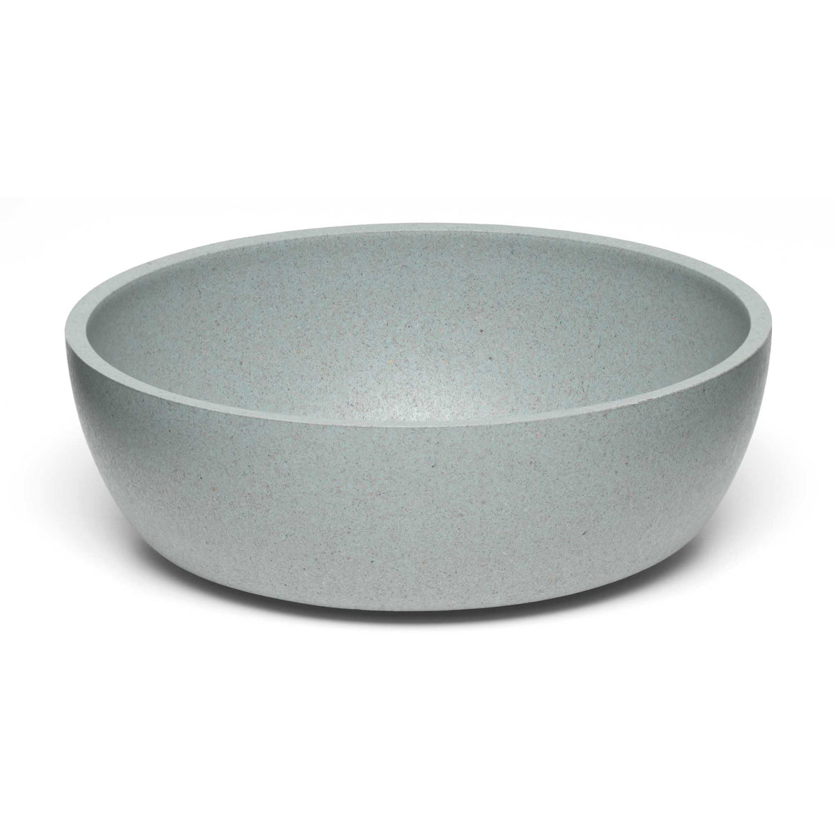 Loving Pets - Dolce Bamboo - Eco-Friendly Pet Bowls & Dishes for Dog, Cats, Puppy Food and Water Bowl -Sustainable and Dishwasher Safe, Made with Real Bamboo (Medium, Slate-Grey)