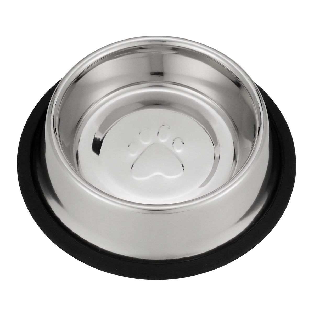 Neater Pet Brands - Stainless Steel No-Skid & Non-Tip Pet Bowl for Cat or Dog Food or Water (16 oz, Stainless Steel)