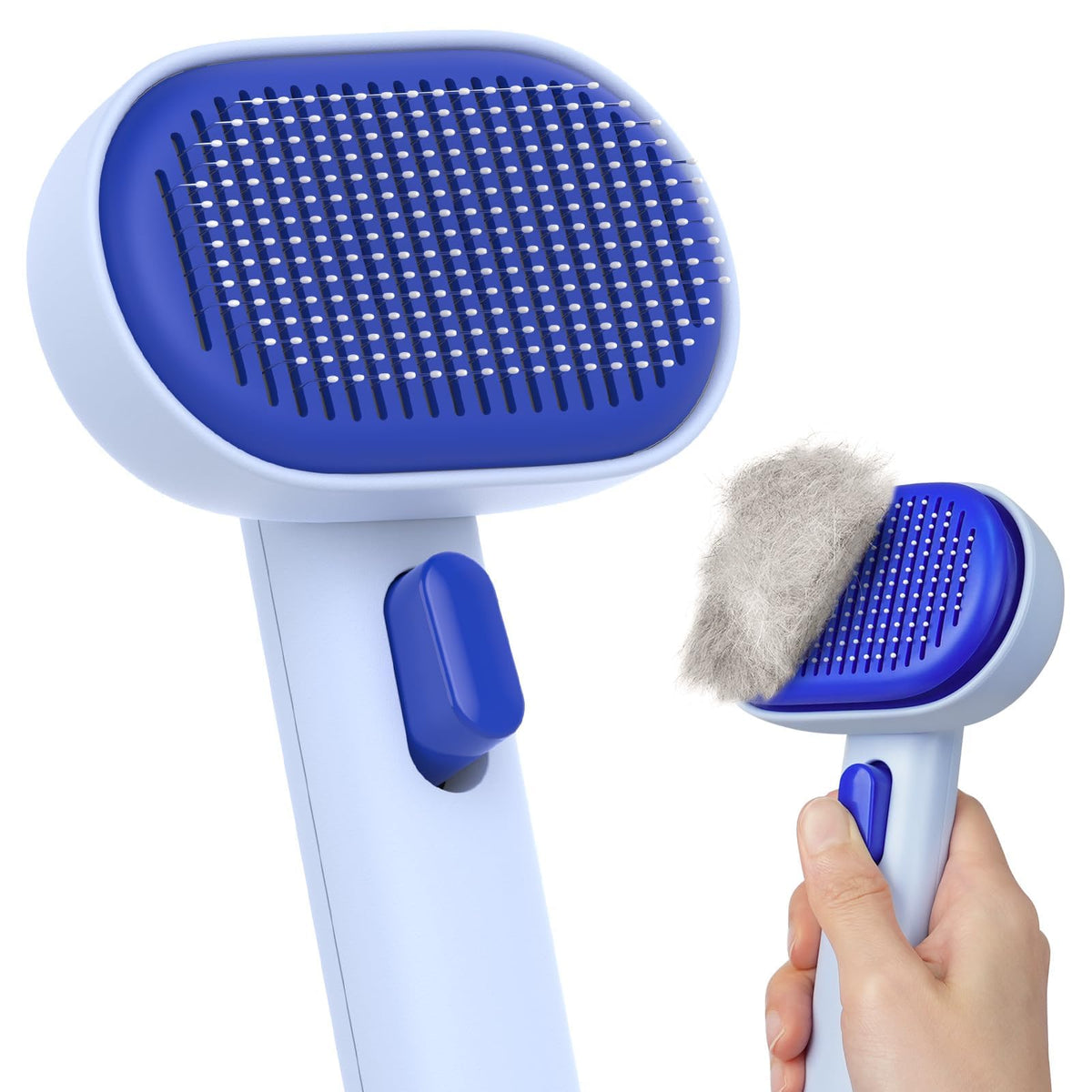 Aumuca Cat Brush for Shedding, Cat Brushes for Indoor Cats, Cat Brush for Long or Short Haired Cats, Cat Grooming Brush Cat Comb for Kitten Rabbit Massage Removes Loose Fur