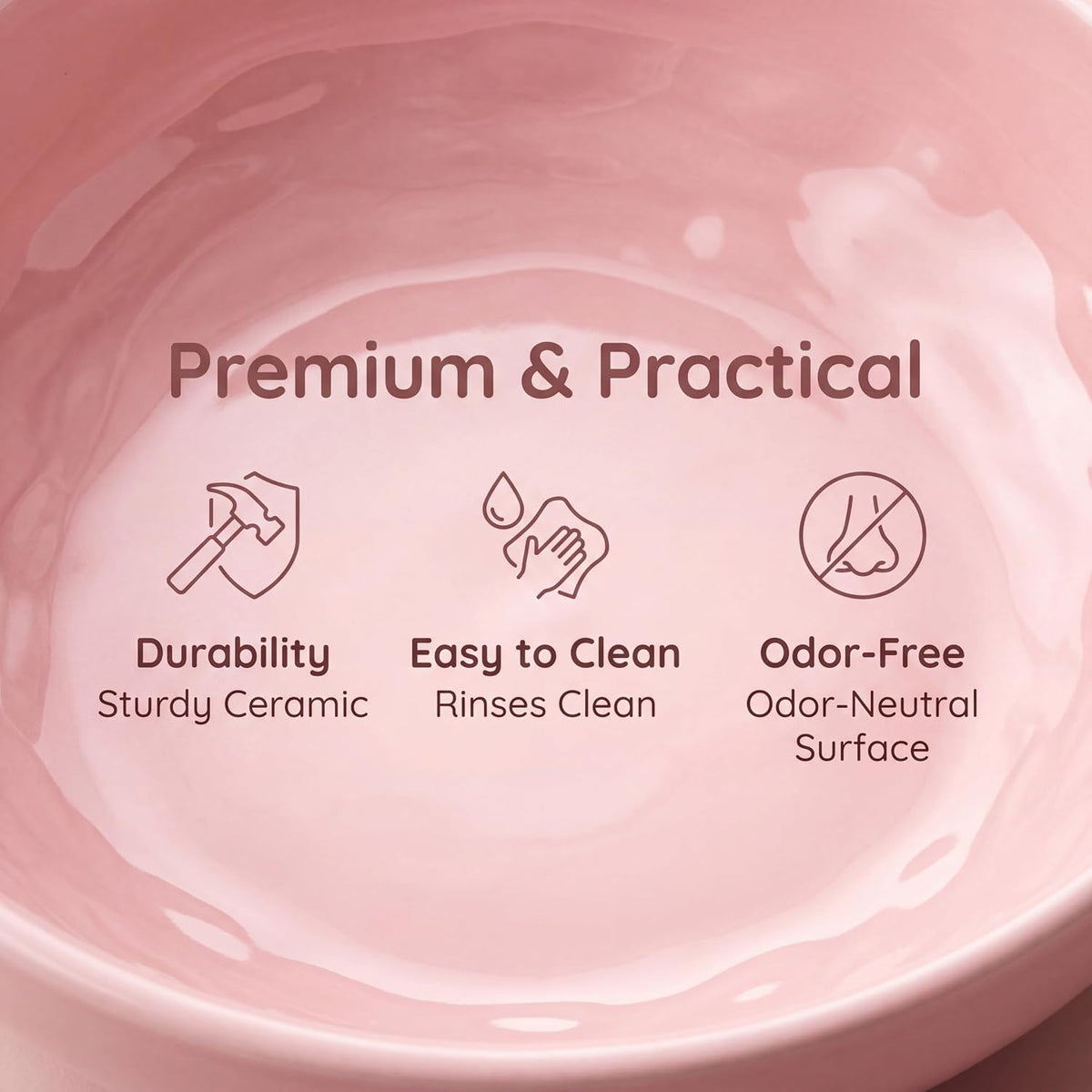 4 Pack Cat Food Bowl, Ceramic Cat Wet Food Bowls for Indoor Cats, Anti Whisker Fatigue Kitten Feeding Plate, Shallow Dog Dishes with Silicone Bottom for Puppy, Rabbit, Small Pet
