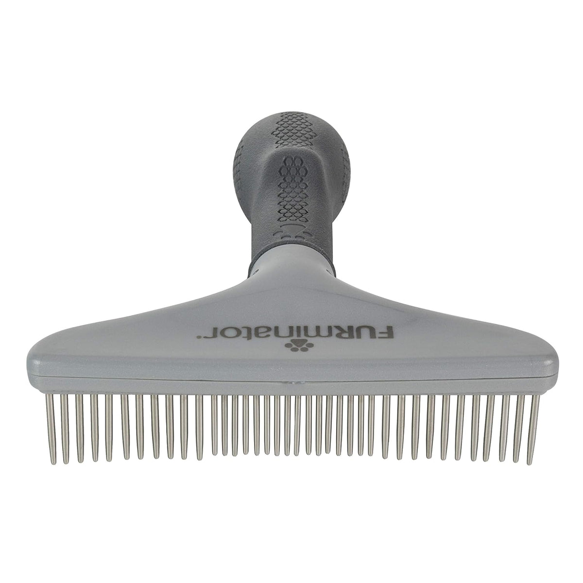FURminator Grooming Rake Tool for Dogs & Cats With Thick Coats