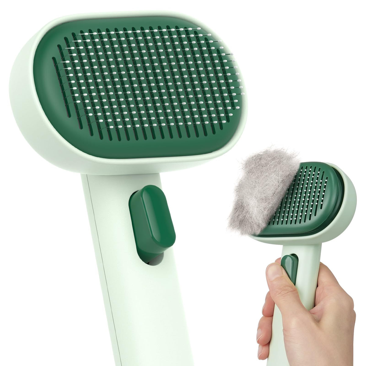 Aumuca Cat Brush for Shedding, Cat Brushes for Indoor Cats, Cat Brush for Long or Short Haired Cats, Cat Grooming Brush Cat Comb for Kitten Rabbit Massage Removes Loose Fur