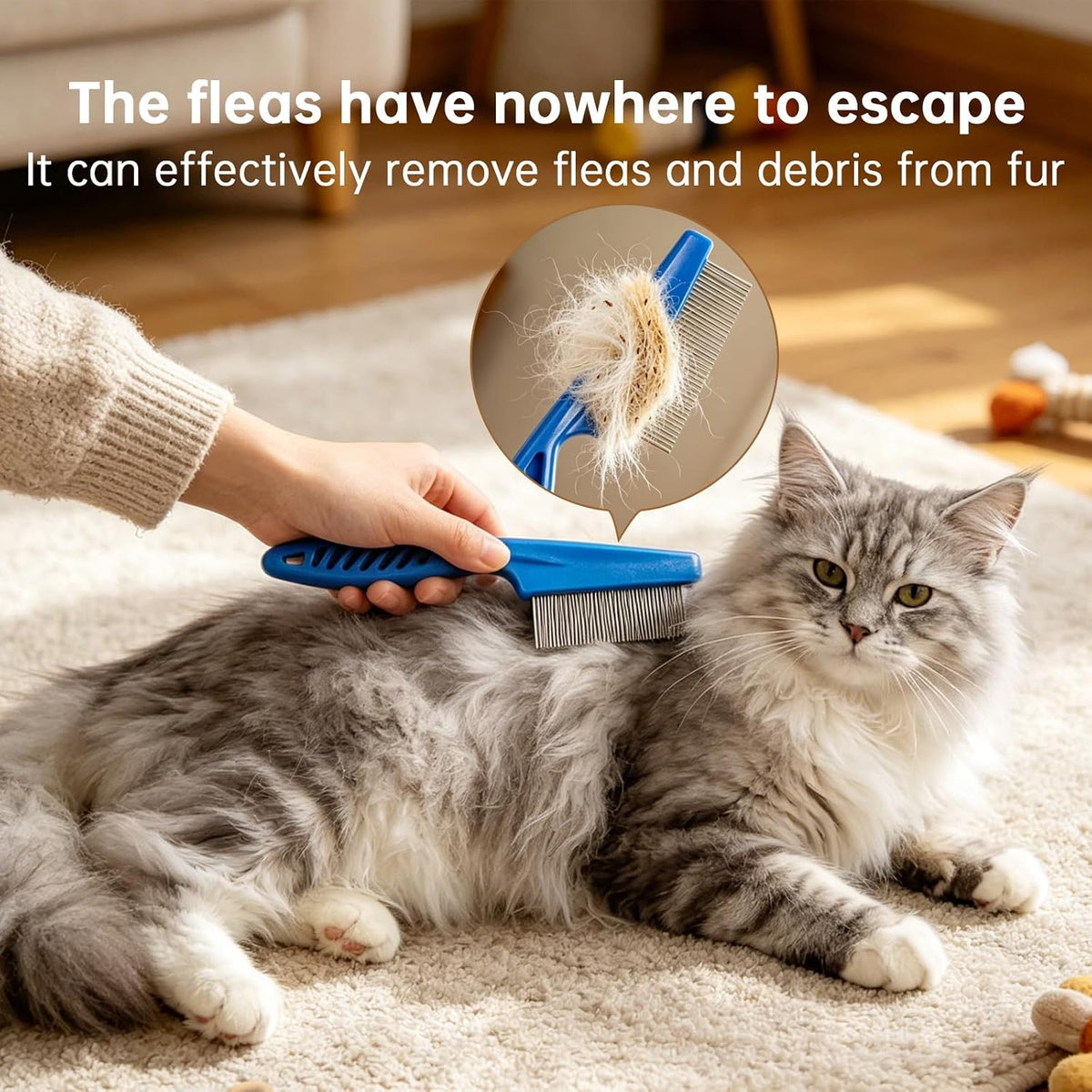 4 PCS Dog and Cat Grooming Kit Pet undercoat rake for dogs cat