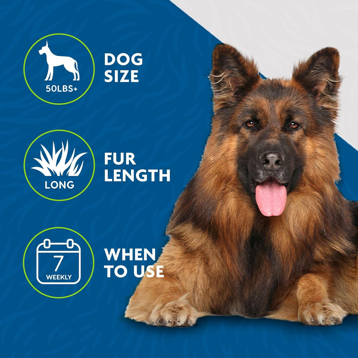 FURminator Large Dog Undercoat deShedding Tool for Long Hair
